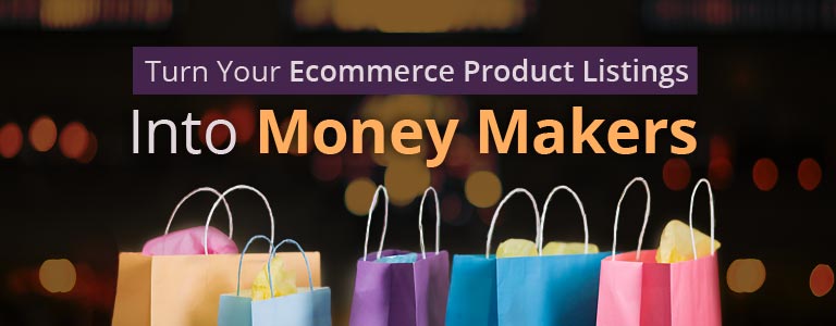 successful ecommerce product listings